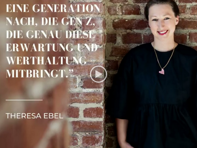 #Empathie – Theresa Ebel im Podcast mit Chérine De Bruijn von CORPORATE KITCHEN über ihr Herzensthema.