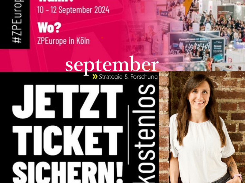 Eva Daniela Bock präsentiert die Employerstudie auf der Messe „Zukunft Personal“ und erklärt, warum eine Umarmung der Schlüssel zu glücklichen Mitarbeitenden ist. Eva Daniela Bock präsentiert die Employerstudie auf der Messe „Zukunft Personal“ und erklärt, warum eine Umarmung der Schlüssel zu glücklichen Mitarbeitenden ist.