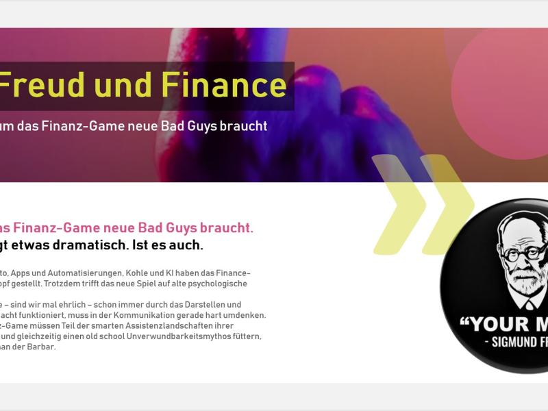 Die Aufzeichnung unserer Pop-up-Academy mit Oliver Spitzer ist online: Das kommt dabei raus, wenn sich ein Emotionsforscher in der Finanzbranche tummelt! Die Aufzeichnung unserer Pop-up-Academy mit Oliver Spitzer ist online: Das kommt dabei raus, wenn sich ein Emotionsforscher in der Finanzbranche tummelt!