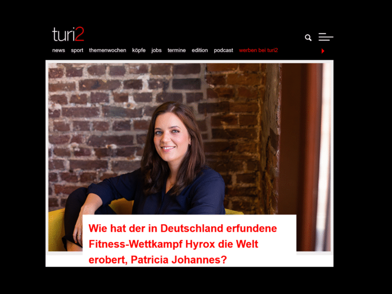 2017 wurde in Hamburg der Fitness-Wettkampf Hyrox erfunden, heute ist Hyrox ein weltweites Phänomen. Patricia Johannes geht im Rahmen der turi2-Themenwoche Sport der Frage nach, wie diese neue Sportart so schnell so groß werden konnte. 2017 wurde in Hamburg der Fitness-Wettkampf Hyrox erfunden, heute ist Hyrox ein weltweites Phänomen. Patricia Johannes geht im Rahmen der turi2-Themenwoche Sport der Frage nach, wie diese neue Sportart so schnell so groß werden konnte.