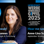 Wir sind wieder dabei: HORIZONT Werbewirkungsgipfel und planung&analyse Insights am 3./4. September in Frankfurt